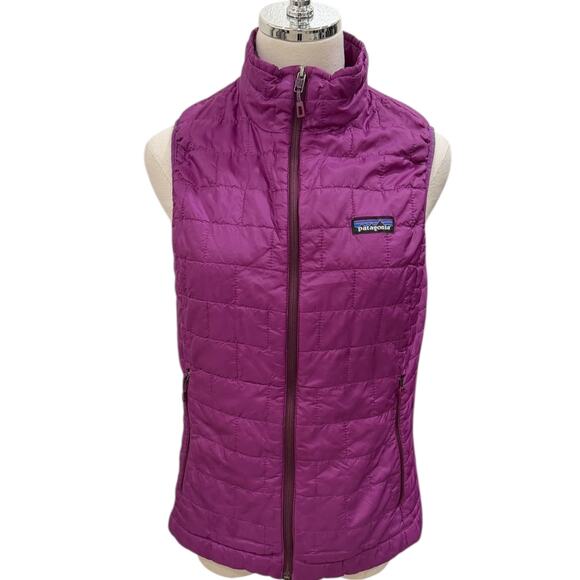 Patagonia Nano Puff Vest In Permafrost Purple - Picture 4 of 6
